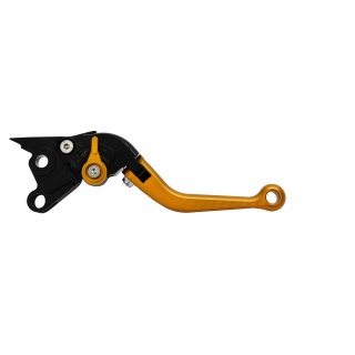 Pazzo Racing brake lever - F-16 gold gold folding short