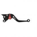 Pazzo Racing brake lever - F-99 black red non-folding short