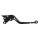 Pazzo Racing brake lever - F-35 black black non-folding long