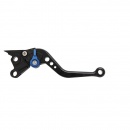 Pazzo Racing brake lever - F-35 black blue non-folding short