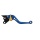 Pazzo Racing Bremshebel - R-104 blau gold starr kurz