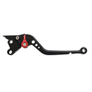 Pazzo Racing clutch lever - H-11 black red non-folding long