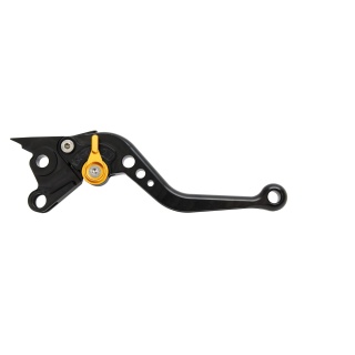 Pazzo Racing Kupplungshebel - M-11 schwarz gold starr kurz