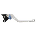 Pazzo Racing clutch lever - M-11 silver blue non-folding...