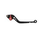 Pazzo Racing brake lever - black red non-folding long