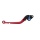 Pazzo Racing clutch lever - red blue folding long